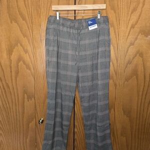 Old Navy Gray Plaid Women's Pants